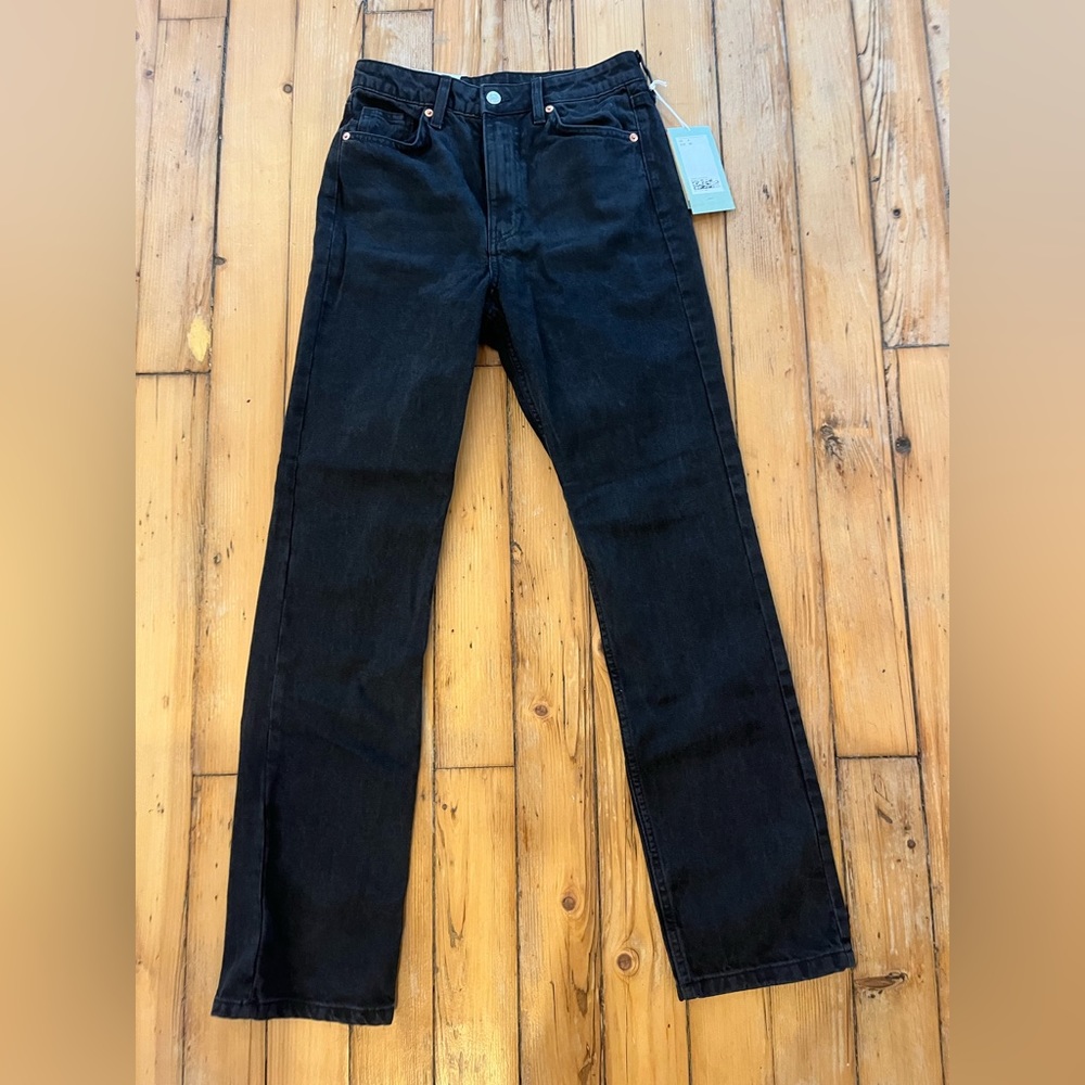 NWT H&M vintage high rise straight leg